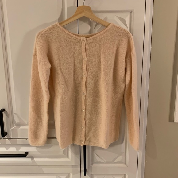 Sezane Sweaters - Sezane Gaspard Cardigan in Blush